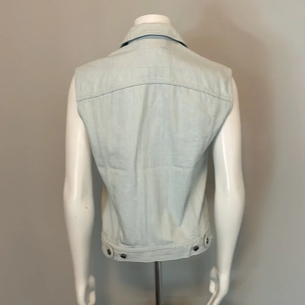 Levi's Made & Crafted $195 Levi Strauss & Co. Denim Trucker Sleeveless Vest
